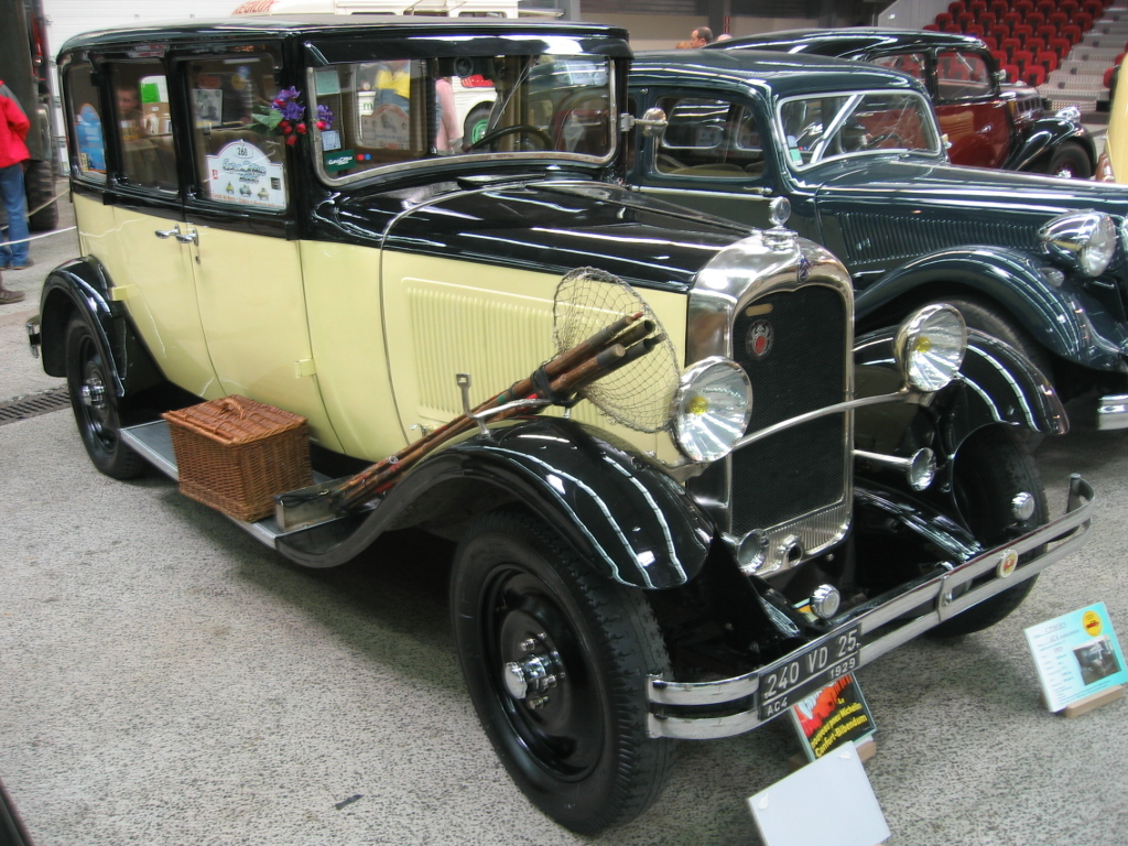 Detalle de un Citroën C4 de 1930